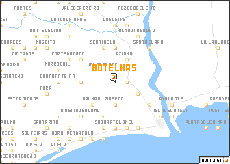 map of Botelhas