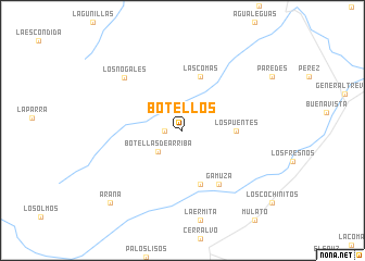 map of Botellos