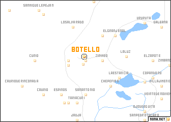 map of Botello