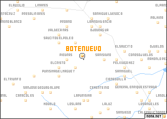 map of Bote Nuevo