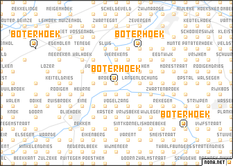 map of Boterhoek