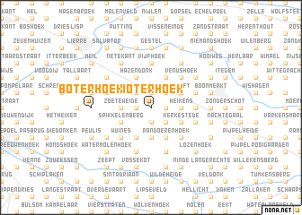 map of Boterhoek