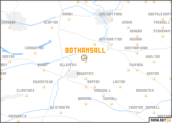 map of Bothamsall