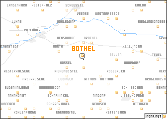 map of Bothel