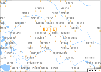 map of Bothet