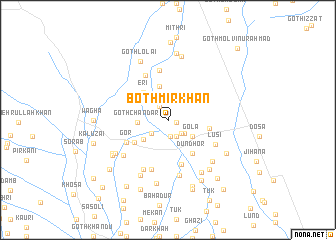 map of Both Mīr Khān