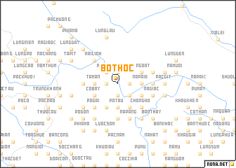 map of Bó Thốc