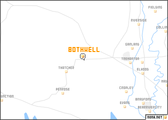 map of Bothwell