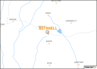 map of Bothwell