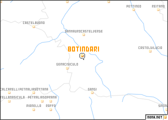 map of Botindari