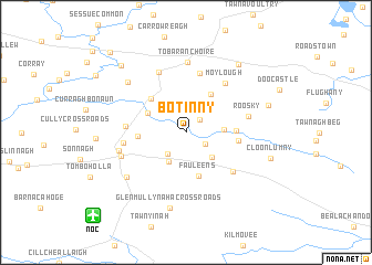 map of Botinny