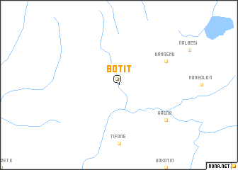 map of Botit
