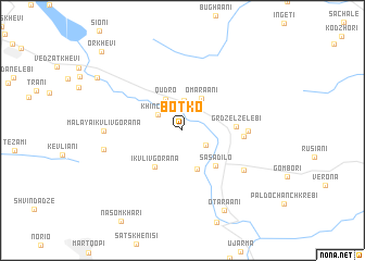 map of Botko