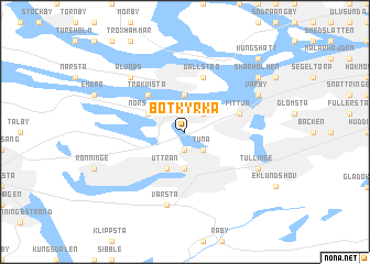 map of Botkyrka