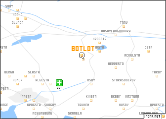 map of Botlöt