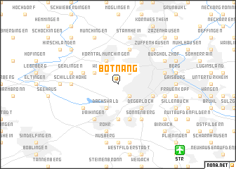 map of Botnang