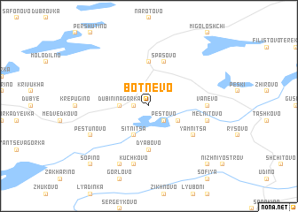 map of Botnevo