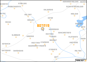 map of Botnya