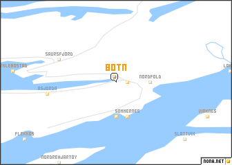 map of Botn