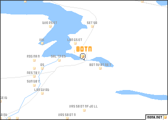 map of Botn