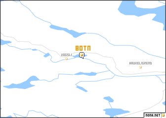 map of Botn