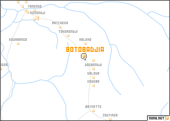 map of Botobadjia