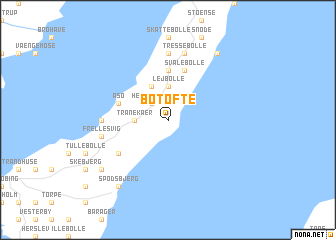 map of Botofte