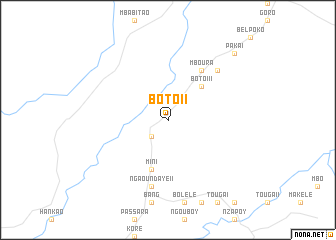 map of Botoï I