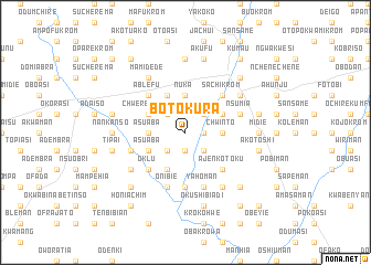 map of Botokura