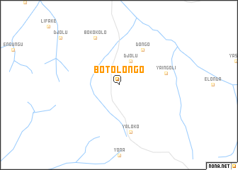 map of Botolongo