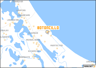 map of Botoncillo