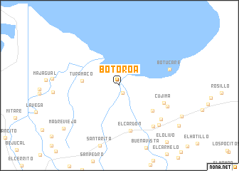 map of Botoroa