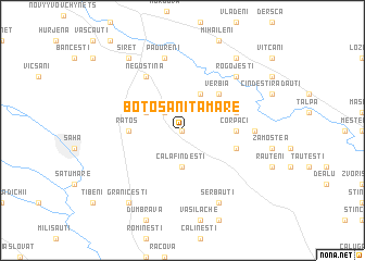 map of Botoşaniţa Mare