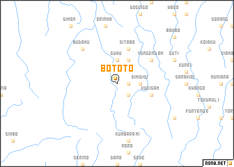 map of Bototo