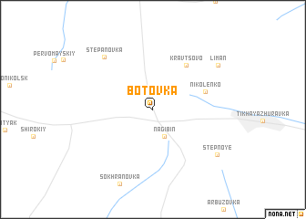 map of Botovka