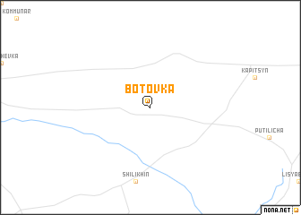 map of Botovka