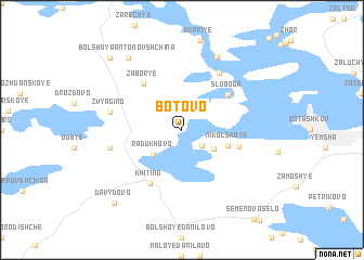 map of Botovo