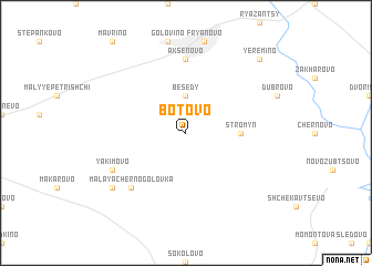 map of Botovo