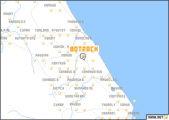 map of Bố Trạch