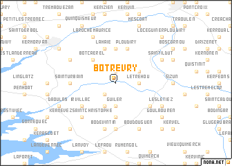 map of Botrevry