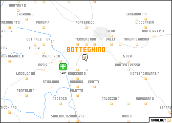 map of Botteghino