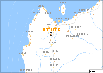 map of Botteng