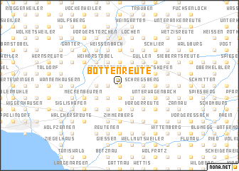 map of Bottenreute