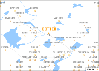 map of Botten
