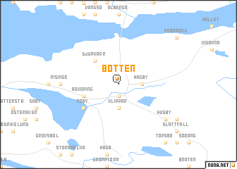 map of Botten