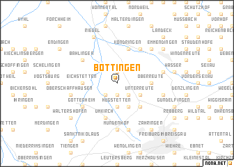 map of Bottingen