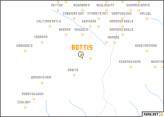 map of Bottis