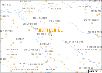 map of Bottlehill