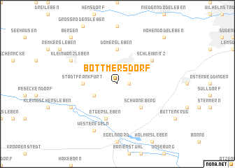 map of Bottmersdorf