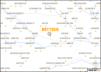 map of Bottovo